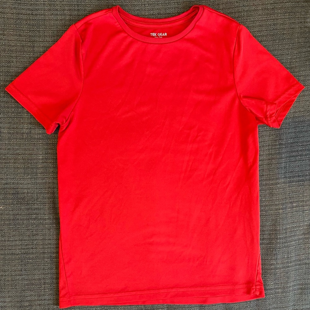 Tek Gear Vibrant Red Kids Tee